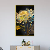 Vintage Botanical Floral Painting Framed Wall Art for Elegant Home Décor